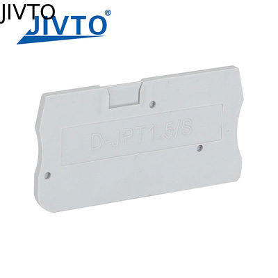 D-PT1.5 Barrier Plate For PT1.5 Wire Electrical Connector PT Type Din Rail Terminal Block Accessories D-PT 1.5 End Cover