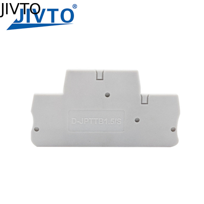 D-PTTB 1.5/S エンドカバー PTTB1.5/S ダブルレベルコネクタ ディン・ターミナル・ブロック アクセサリー 1.5mm プラスチック・バリア・エンド・プレート